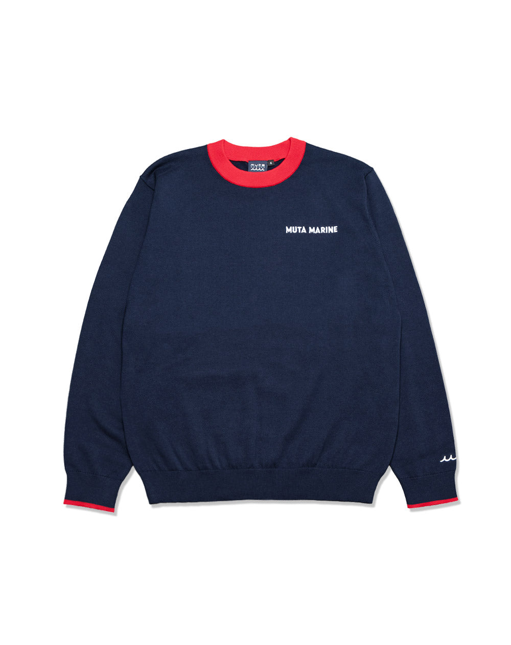 バイカラー クルーネックセーター [全5色] – muta Online Store