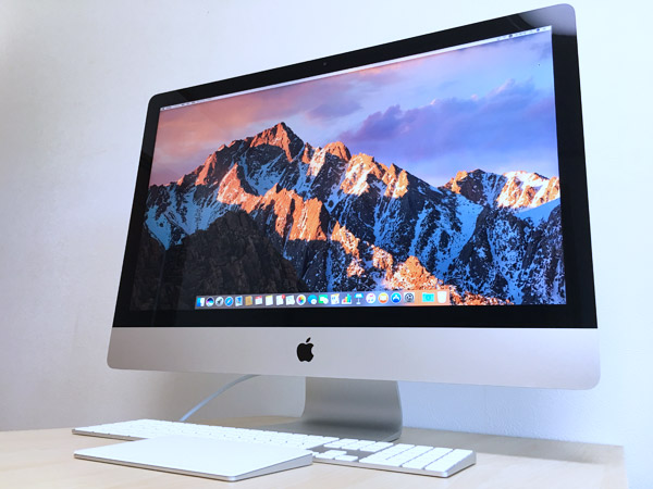 新型27インチiMac(2017)開封レビュー！メインマシンを据え置きにした