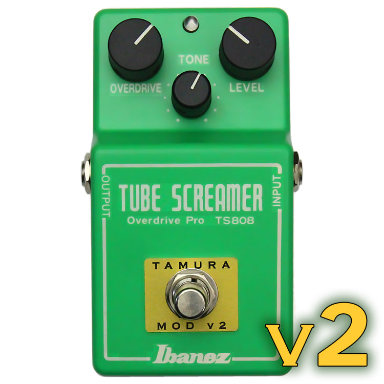 TAMURA-MOD v2 TS808 Tube Screamer (TS808TM2) – Godlyke, Inc.