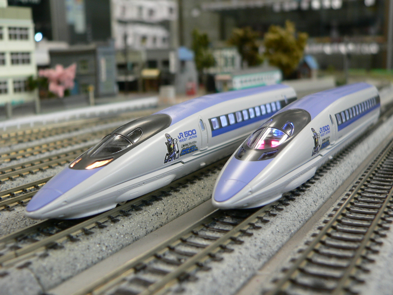 カトーのE7系北陸新幹線基本＆増結12両フルセットの車掌室灯＆室内