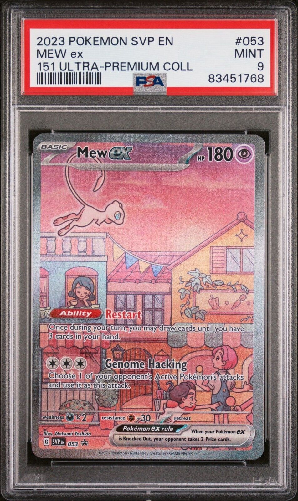 English Pokemon Mew EX SVP053 - 151 UPC Promo - PSA Graded – Mr