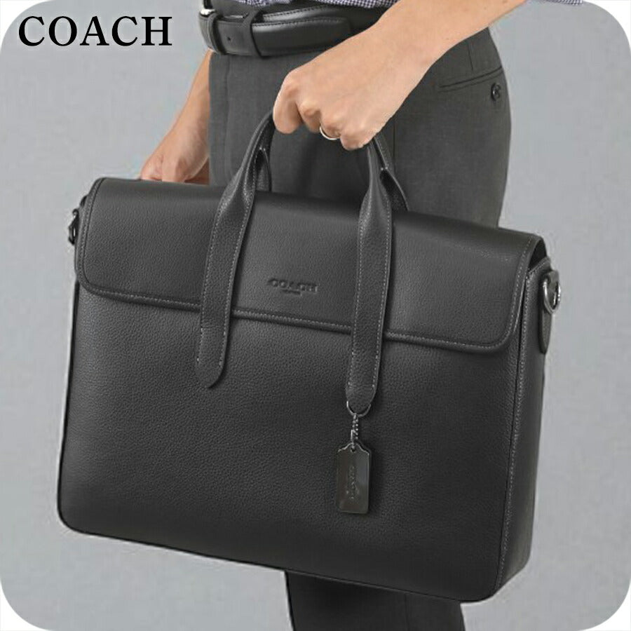 コーチ ブリーフケース メンズ ブランド COACH C9875 QB BK ブラック
