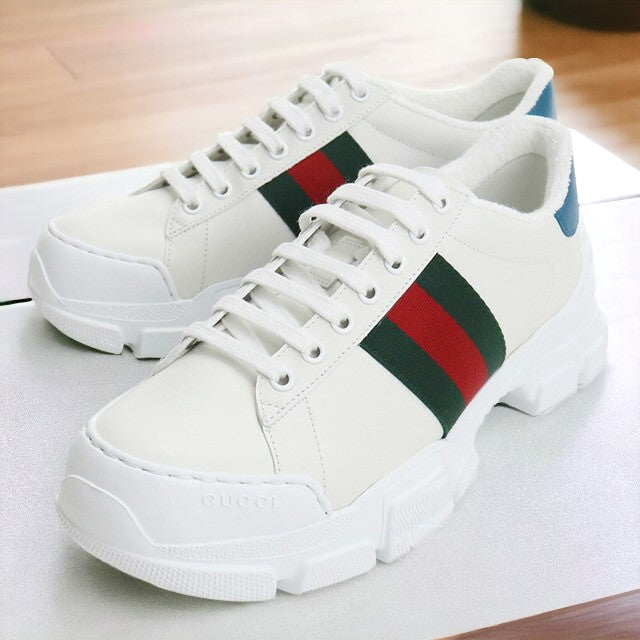 グッチ スニーカー メンズ ブランド GUCCI レザー イタリア 624701