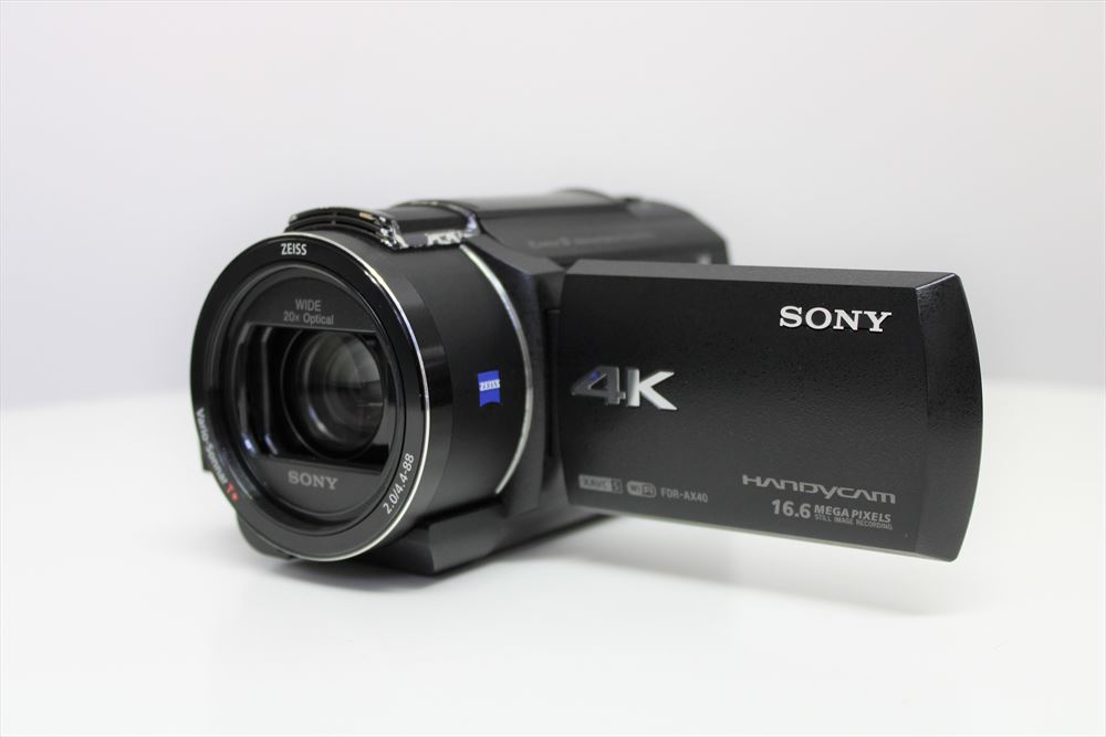 SONY ビデオカメラ FDR-AX40/45 初心者セット(本体＋三脚) Handycam