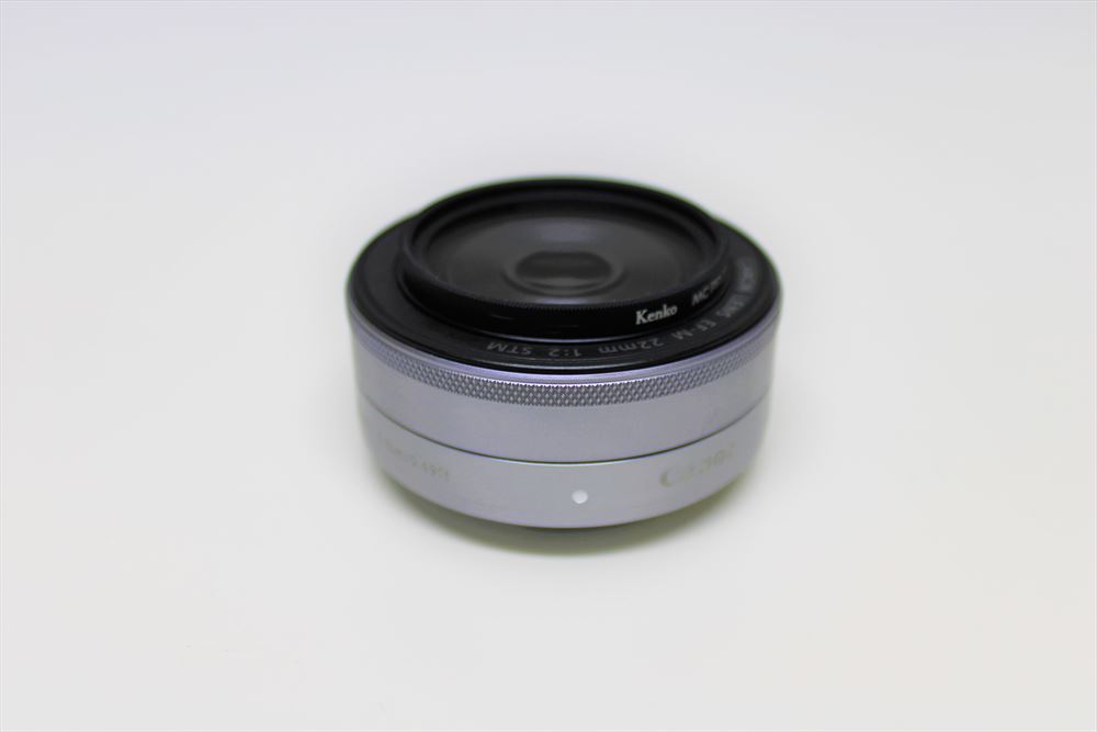 レンタル] CANON（キヤノン） EF-M 22mm F2 STM 単焦点レンズ 2泊3日～