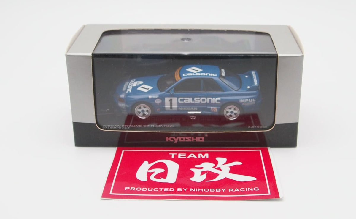 KYOSHO NISSAN 1/43 SKYLINE R32 GTR Group A Calsonic one of 2016