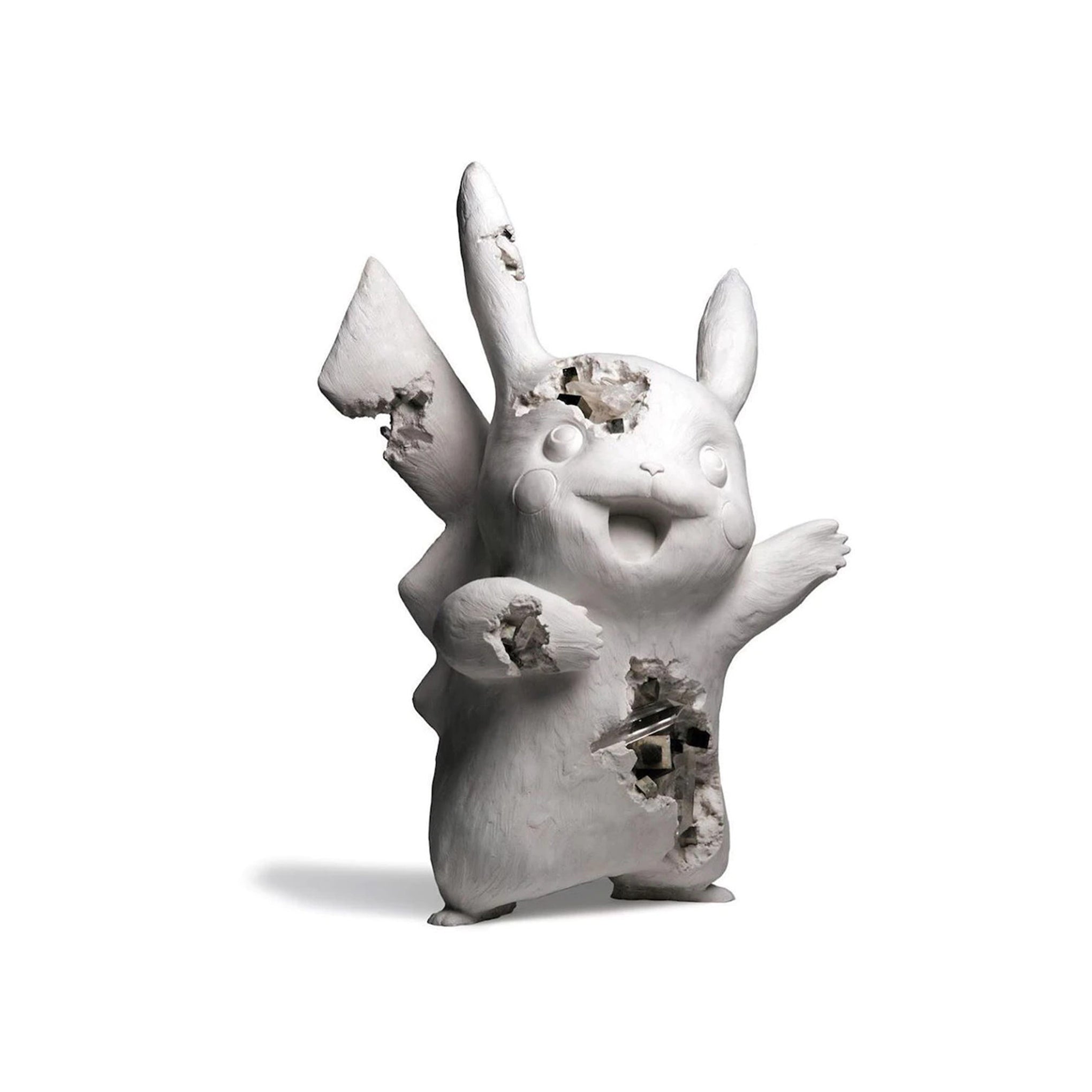 DANIEL ARSHAM POKEMON CRYSTALIZED PIKACHU FUTURE RELIC WHITE – ODTO