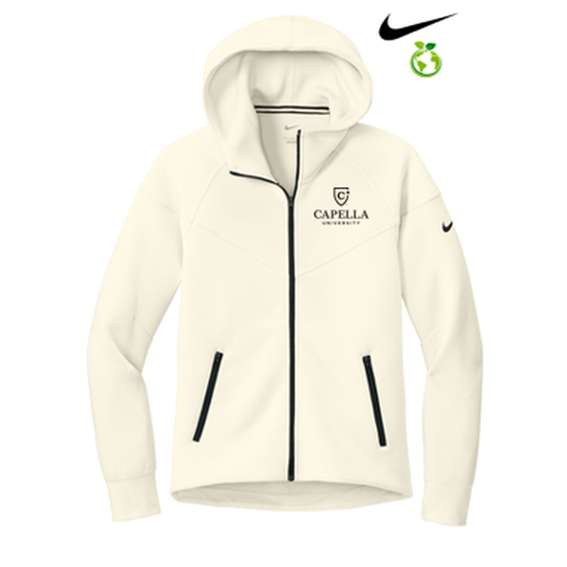 CAPELLA - Nike Women's Tech Fleece Full-Zip Hoodie - Pale Ivory