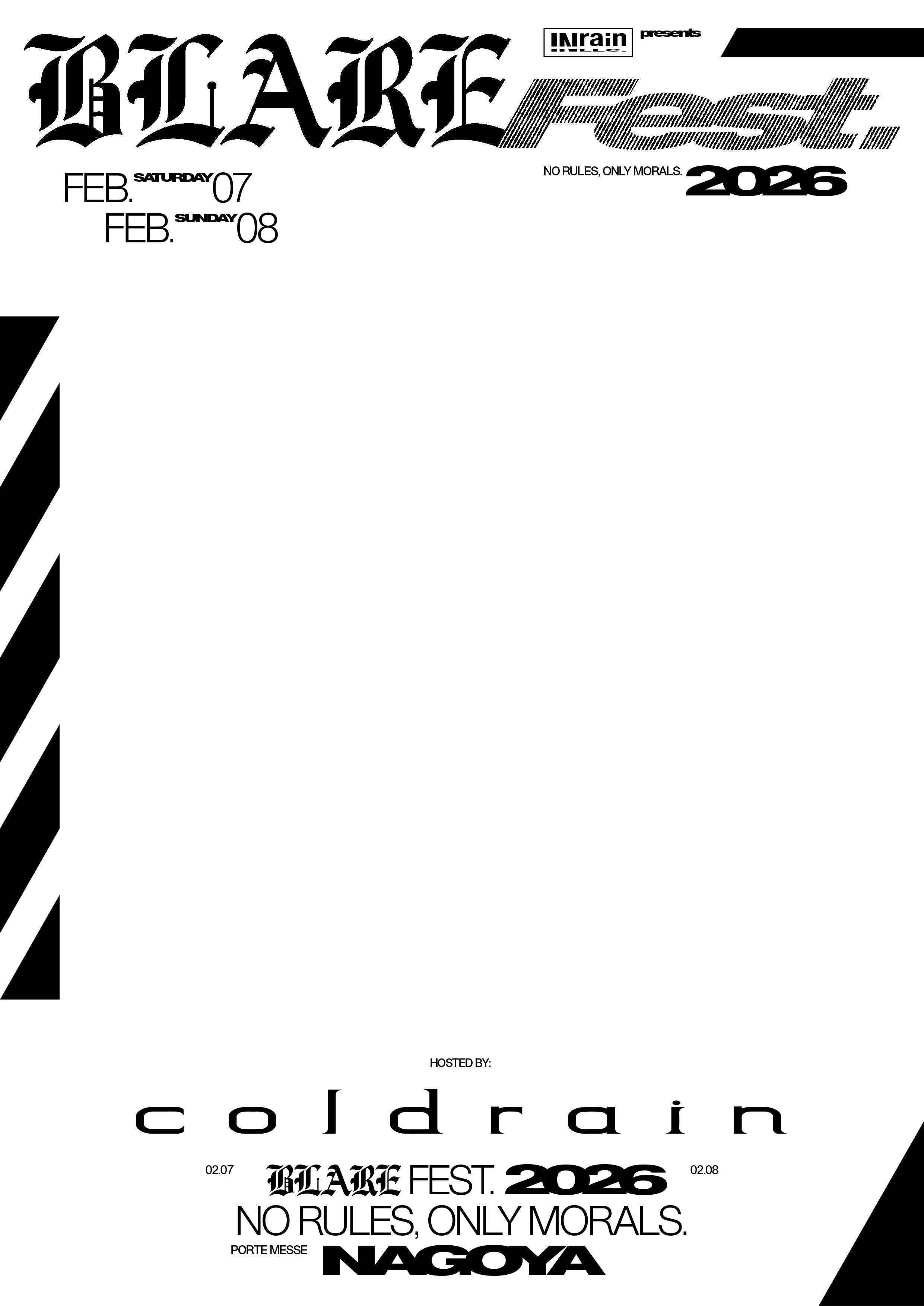 BLARE FEST.2026 チケット詳細解禁！ – coldrain.jp