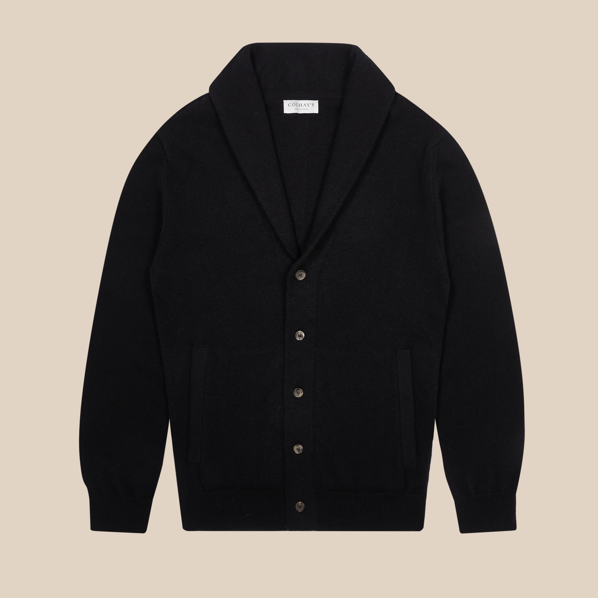 トップス INTERIM SHAWL COLLAR CARDIGAN Cashmere Painter's Shawl