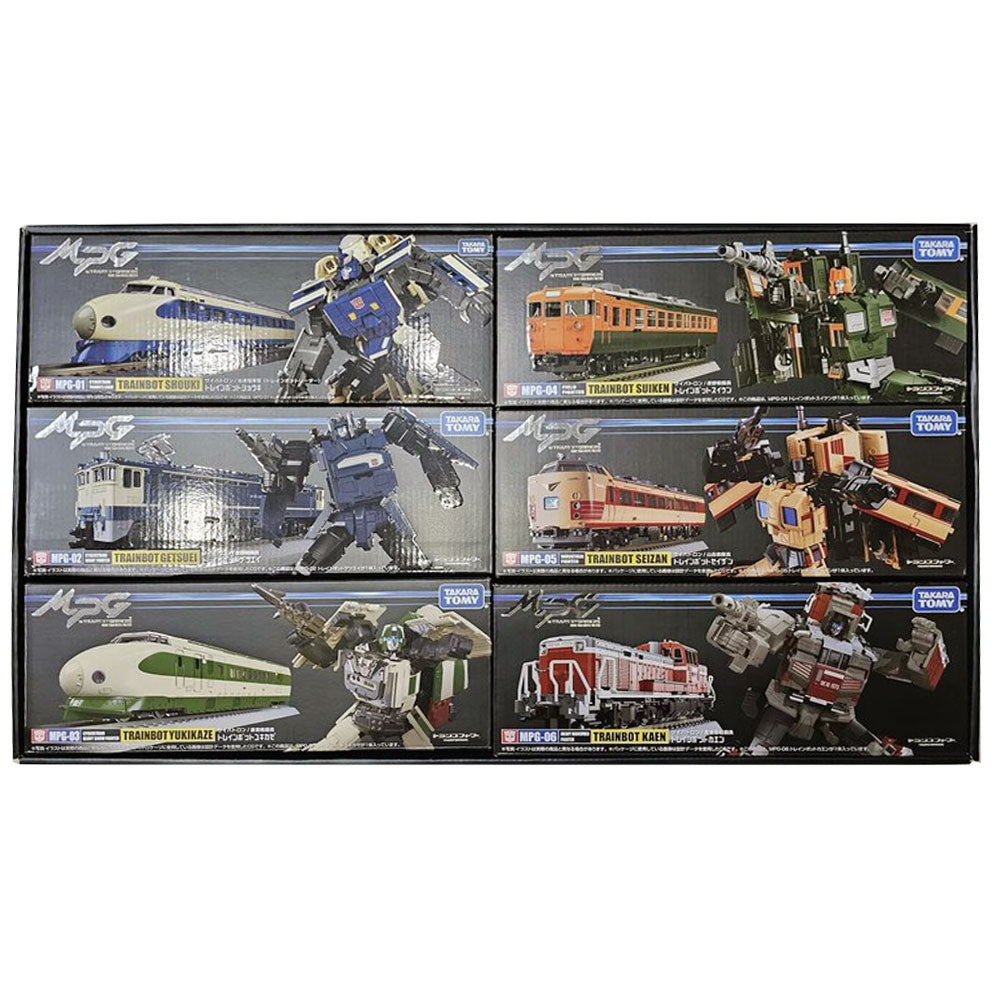Transformers Masterpiece MPG-06S Trainbot Raiden 6-Figure MISB