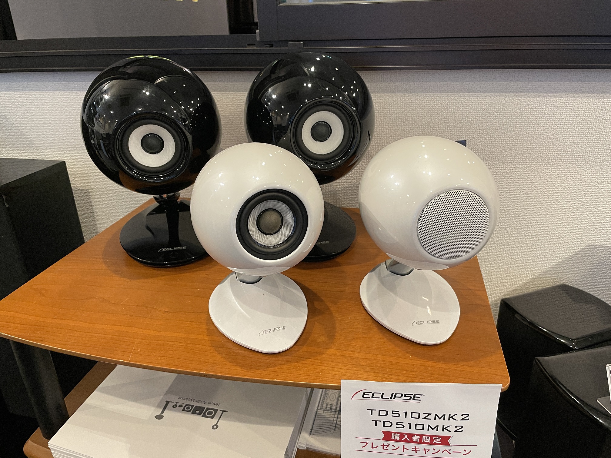 現在福岡店では9月25日まで『ECLIPSE TD508MK3』を常設展示しており