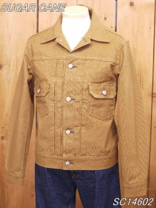 シュガーケーン 13oz ブラウンダックジャケット SC14602 sugarcane