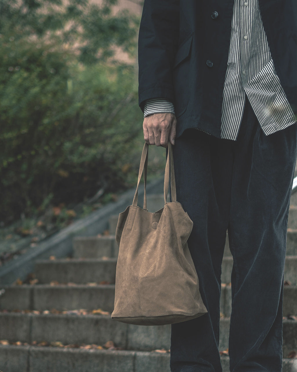 Morphee モルフェ 3WAY MEDIUM TOTE（M size) SUEDE CAMEL MS-SCML-103