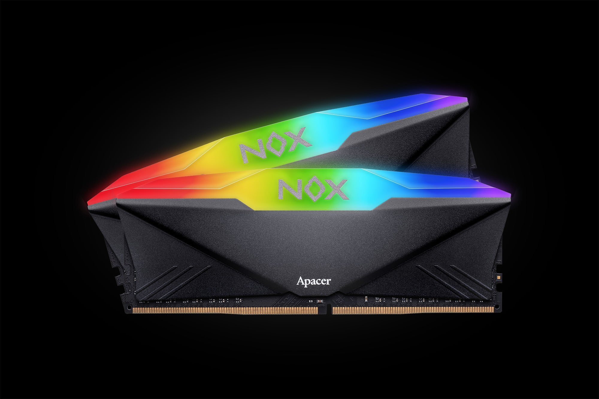 Apacer Nox RGB AURA2 16GB 8GX2 DDR4 3200MHz AH4U16G32C28YNBAA-2