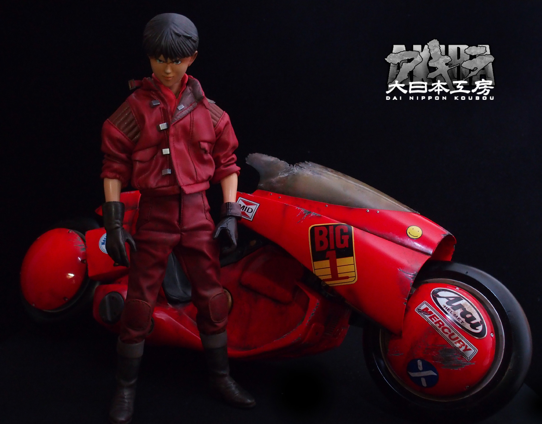 ボークス VOLKS 1/6 金田のバイク AKIRA アキラ ガレージキット レジン