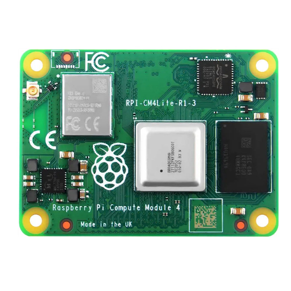 CM4108000, Raspberry Pi CM4 8GB RAM 0GB (Lite), 2.4/5.0GHz Wi-Fi