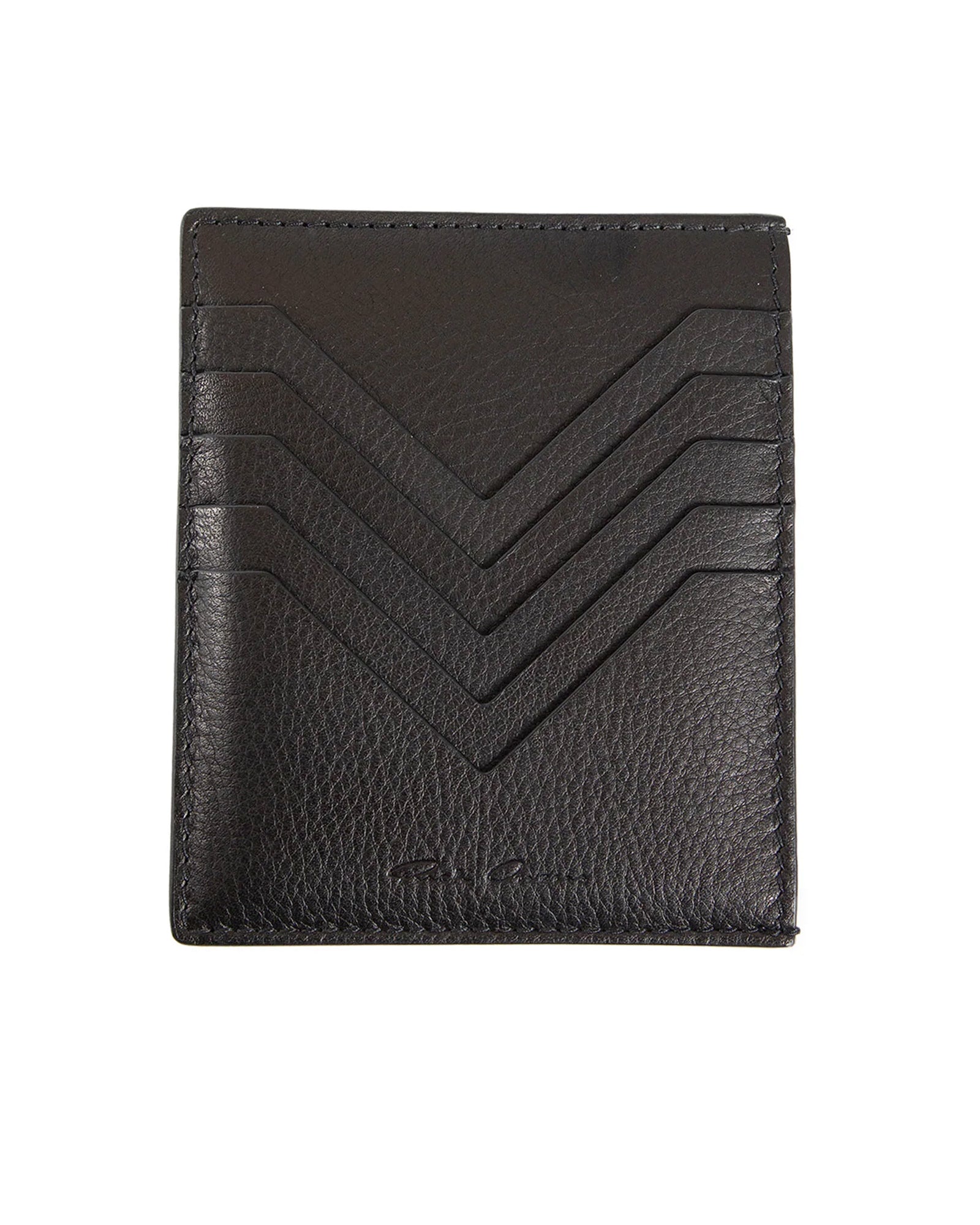 RICK OWENS (リック オウエンス) SS25 SQUARE CC HOLDER / BLACK