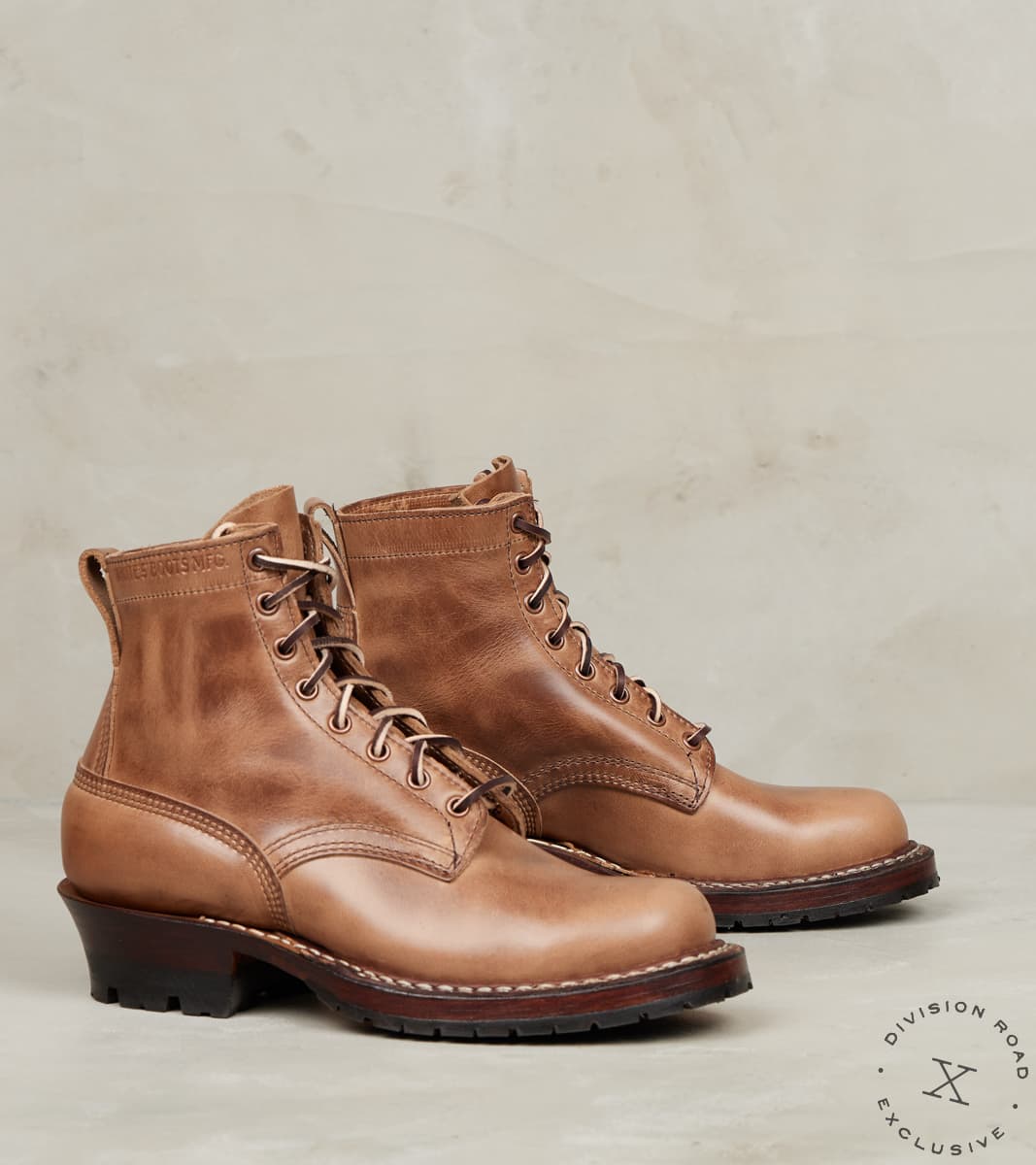 White's x DR Cruiser 350 - 55 - Split Commando - Horween Natural