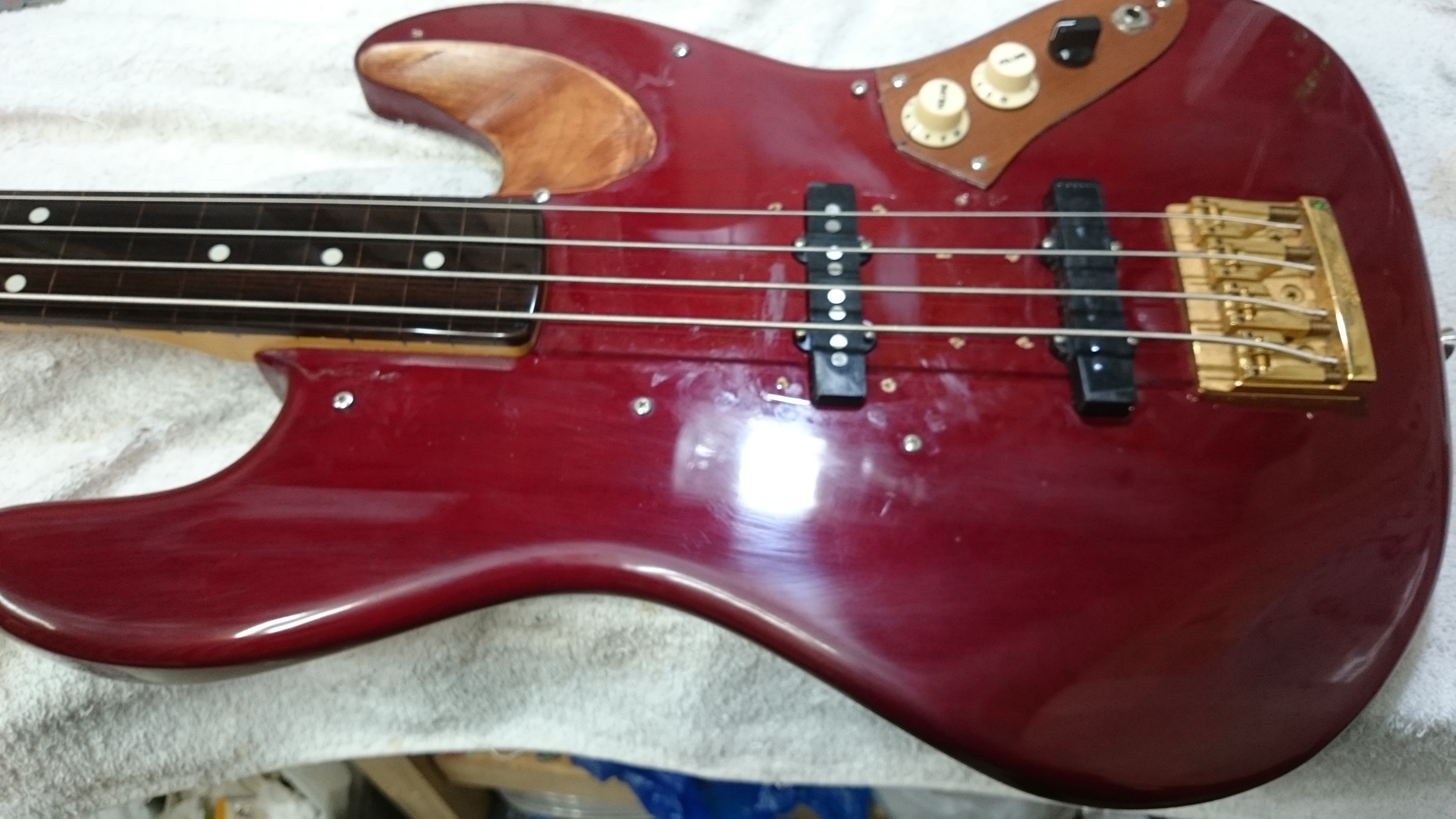 CoolZ ジャズベース PU増設 | ギターリペア工房DNS-Draw a New Sound-