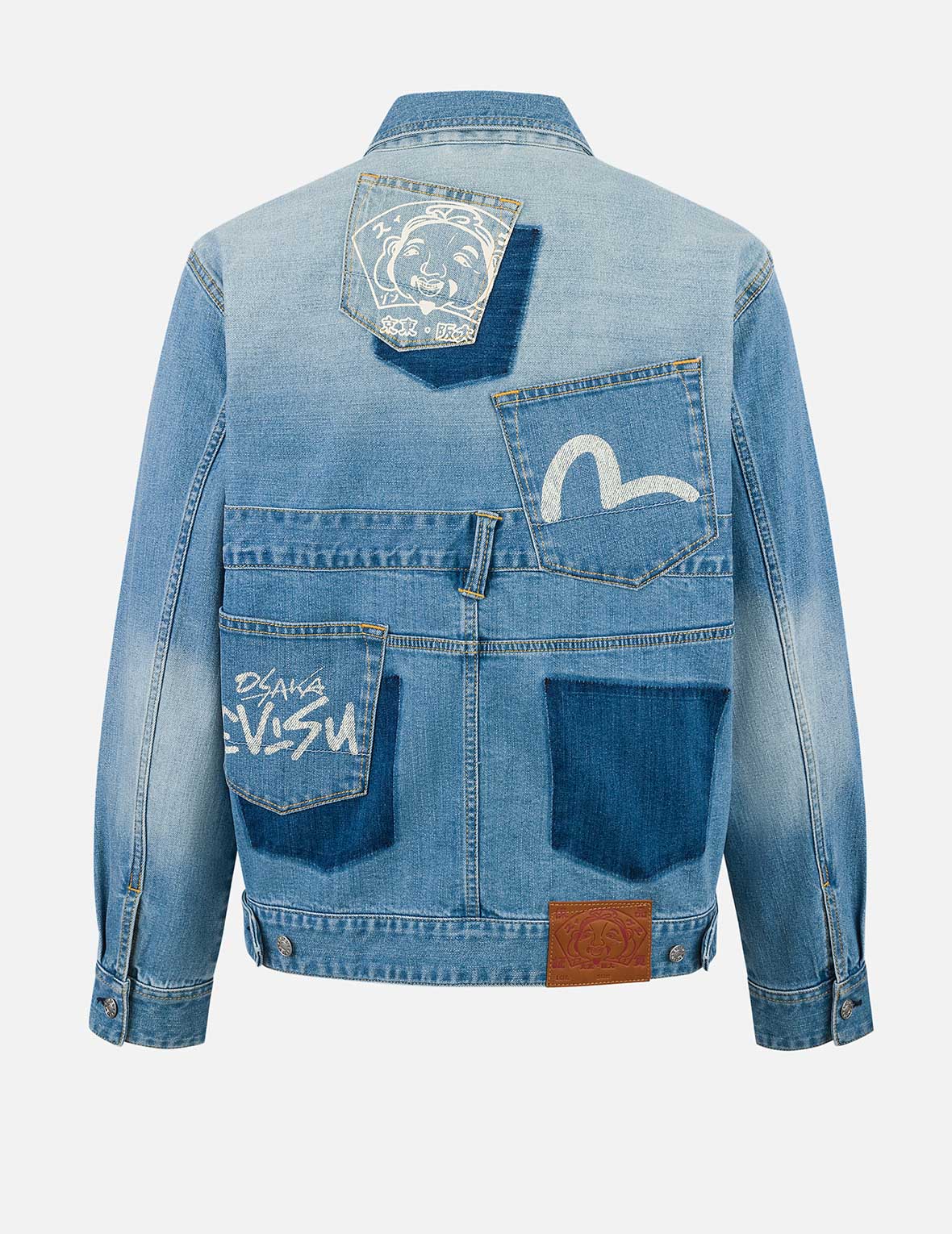 マルチポケット デコンストラクション ルーズフィット デニム