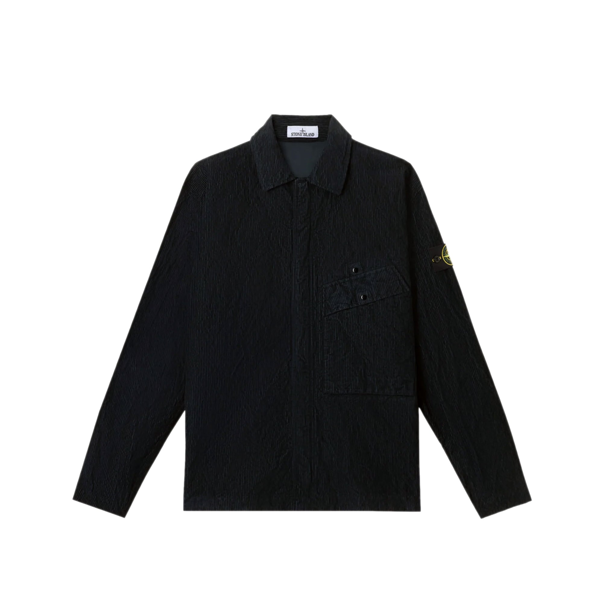 Stone Island Mens Wrinkled Corduroy 500-TC Shirt – Extra Butter