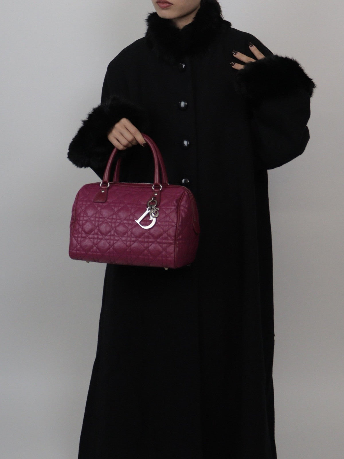 NEXT51｜CHER｜Christian Dior ミニボストンバッグ カナージュ