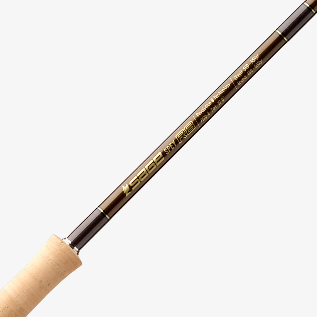 SPEY R8 10150-4 Fly Fishing Rod 10 Weight, 15ft | Sage