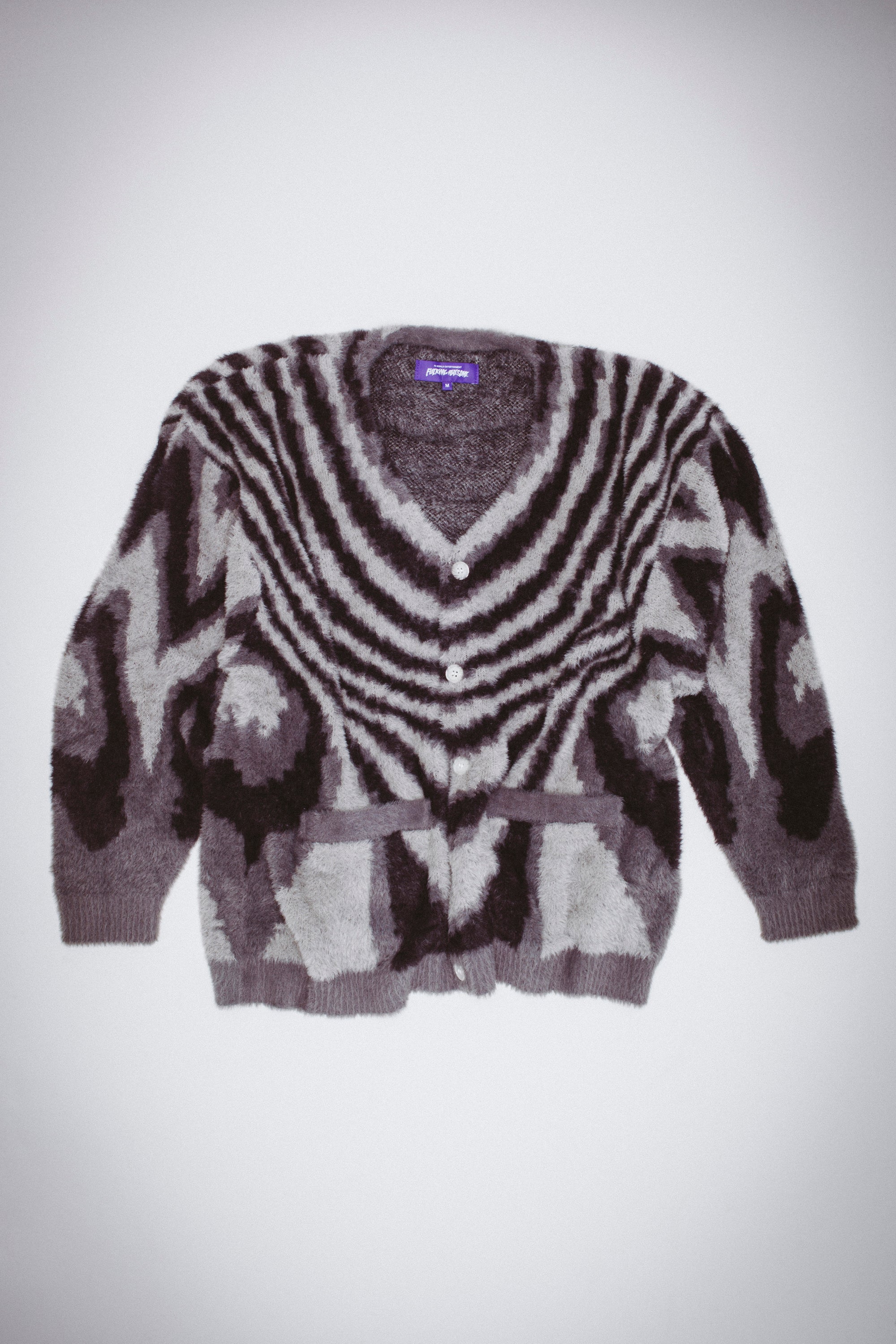 Acid Hairy Cardigan – Fucking Awesome