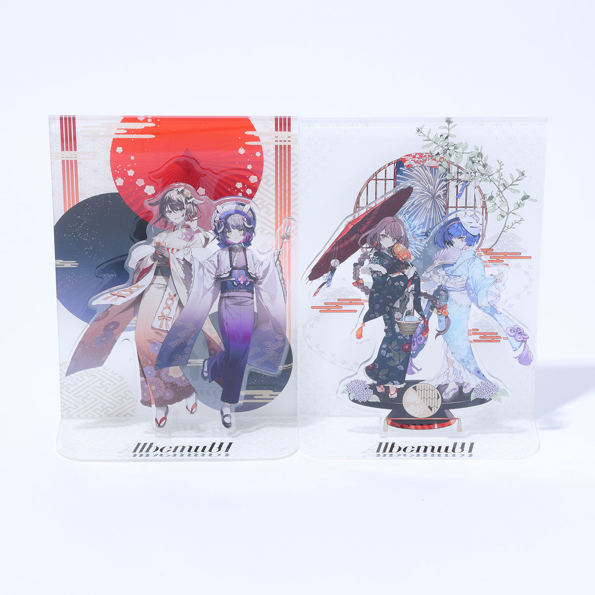 Albemuth】アクリルジオラマセット 和装 ver.／コミックマーケット103