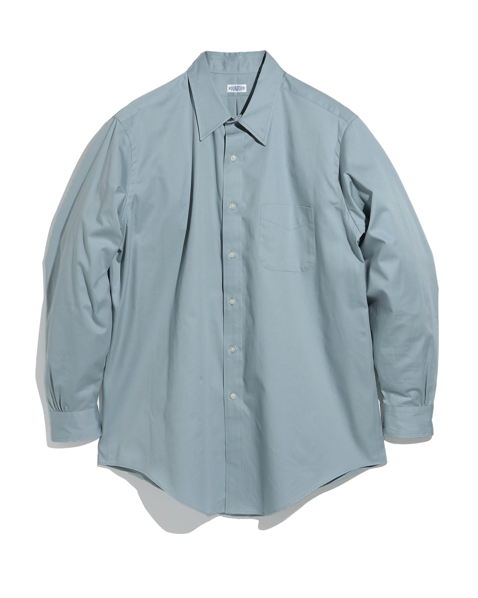 REGULAR COLLAR SHIRT（レギュラーカラーシャツ）｜FOUNDOUR