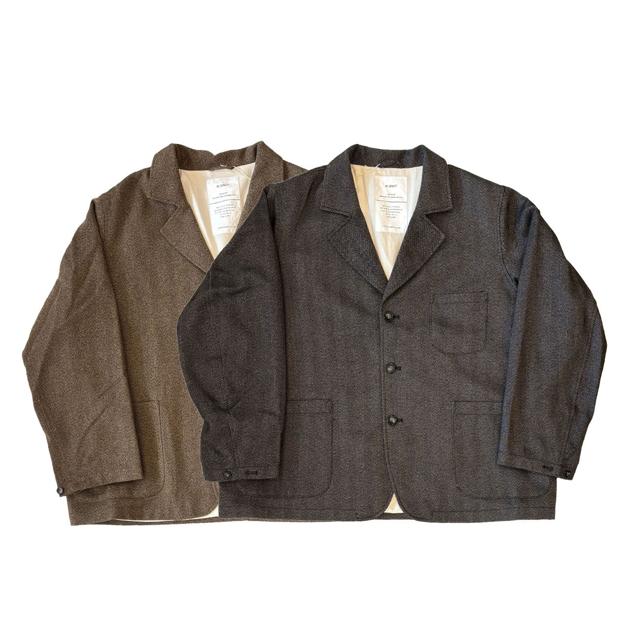 H.UNIT】TECHTWEED HBT Jacket｜H-JK057 – FROLIC通販サイト｜FROLIC
