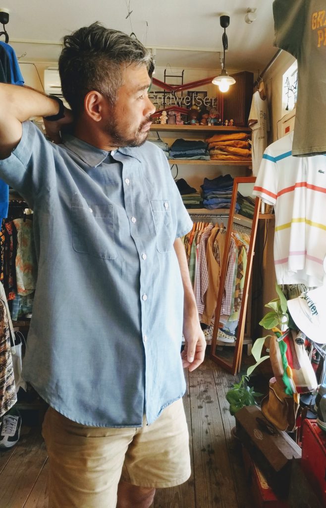 70s Big mac S/S Chambray Shirt JCPenney – ataco garage blog