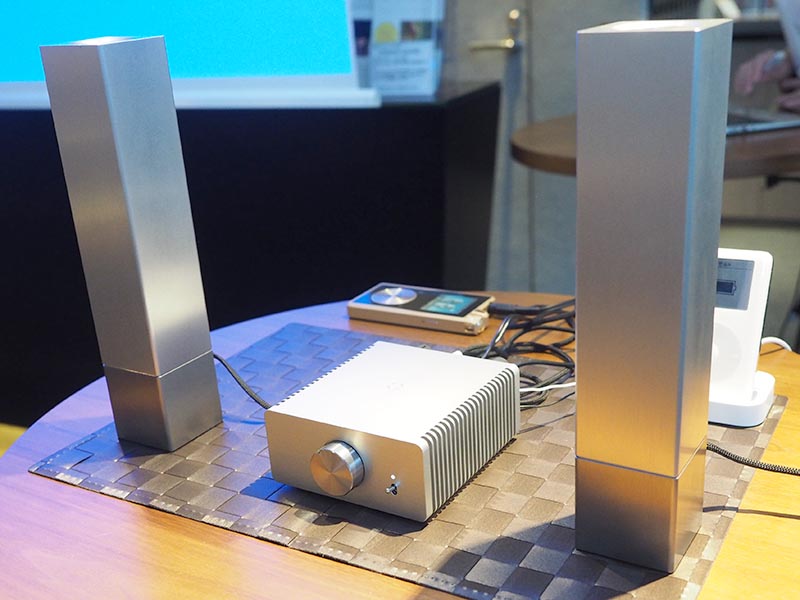 タイムドメインの新たなスピーカーシステム。アルミ削り出しで27万円の