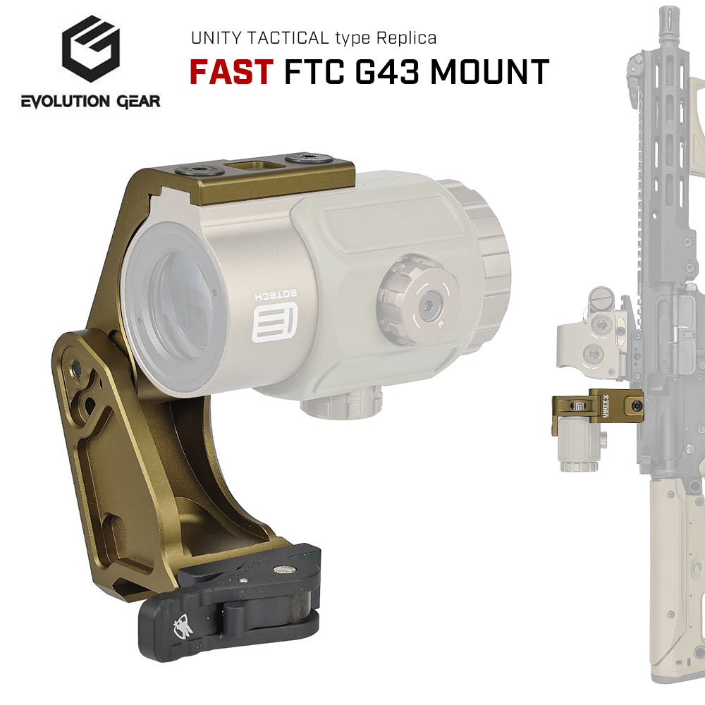 Evolution Gear 製 】 UNITY TACTICAL FAST FTC G43 Magnifier Mount