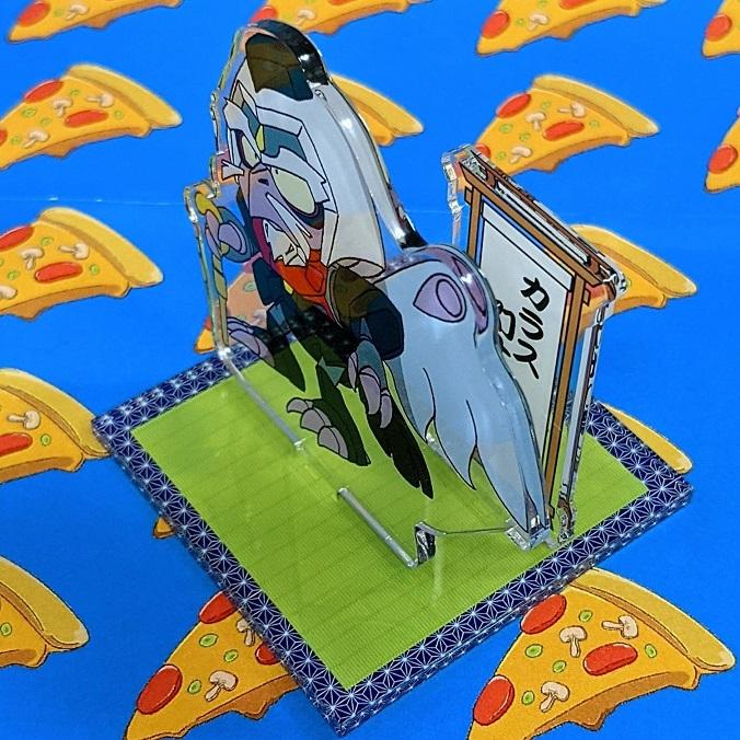 キャッ党忍伝てやんでえ アクリルフィギュア『カラス幻ナリ斎