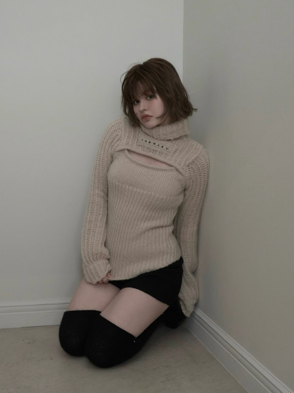 ANDMARY】Donna knit tops