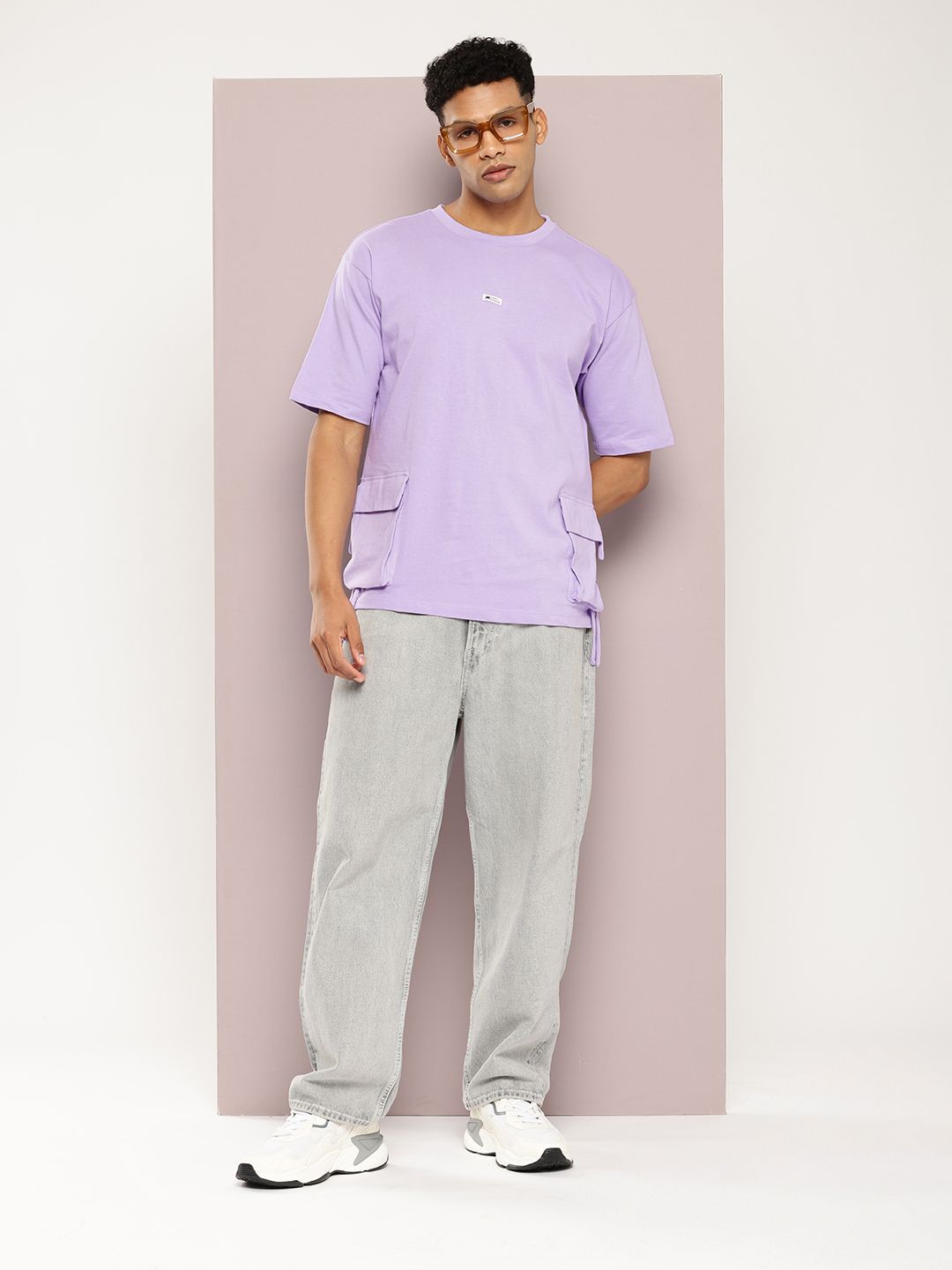 Buy Kook N Keech Drop-Shoulder Sleeves Monochrome Checked Pure