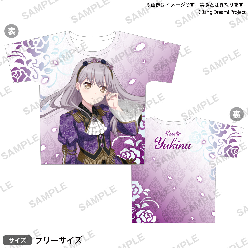 Roselia LIVE TOUR「Rosenchor」 フルカラーTシャツ 湊 友希那