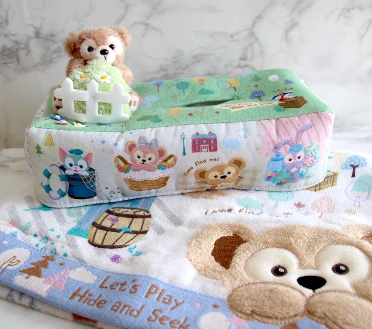 東京ディズニーシー『“ダッフィーたちのかくれんぼ” ティッシュ