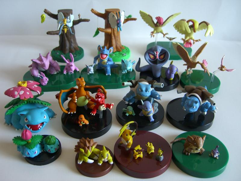 ぽけもん☆かふぇ 立体ポケモン図鑑 NO.001～034