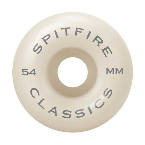 Spitfire Classic 54mm Wheels - Blk/Silver | Boarders