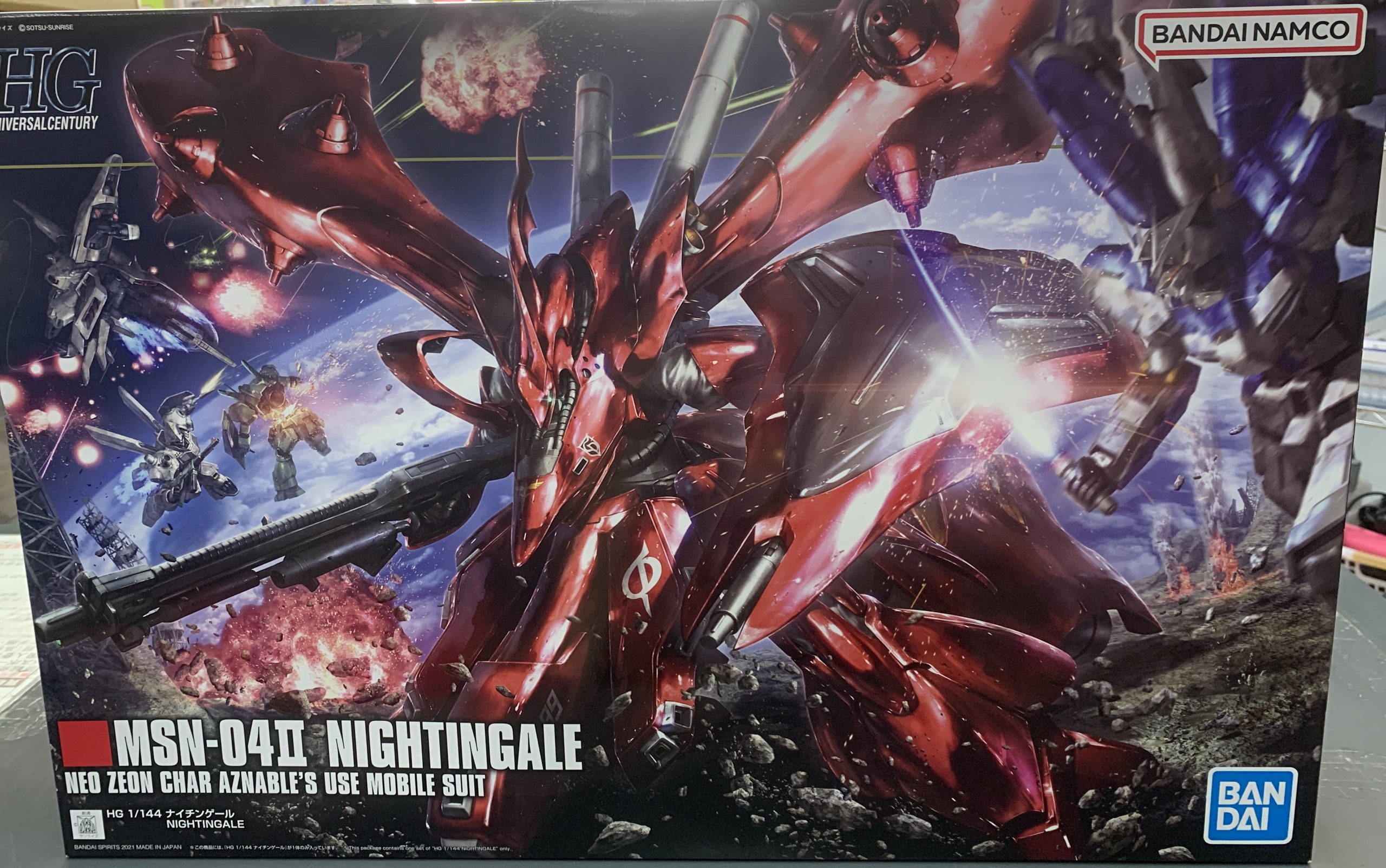 1/144 HGUC ナイチンゲール 機動戦士ガンダム 逆襲のシャア