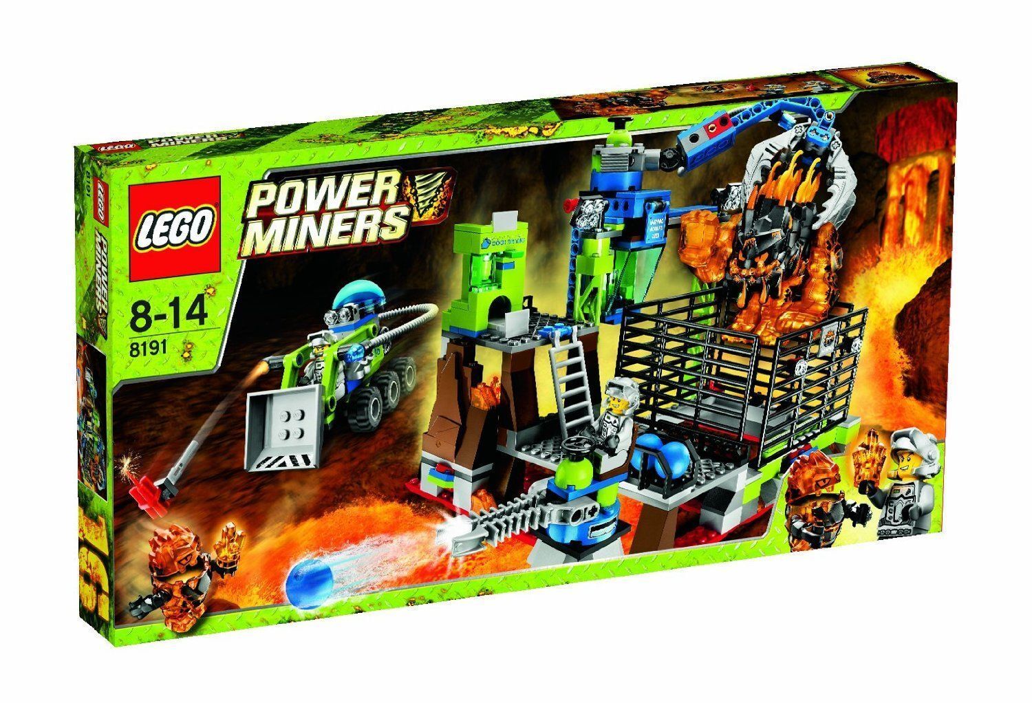 LEGO Power Miners Lavatraz 8191
