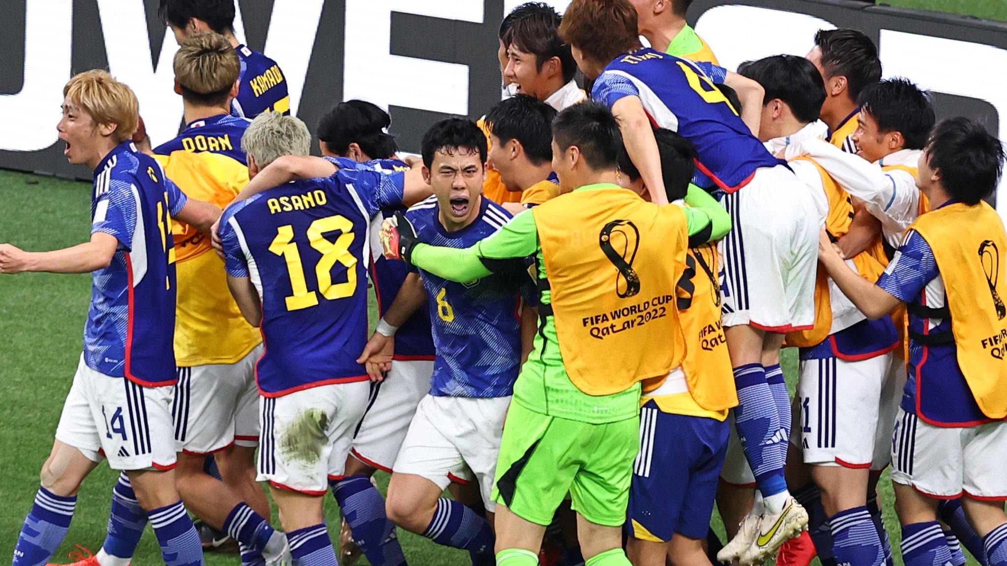 2022年サッカーW杯】 日本、ドイツに逆転勝ち 4度優勝の強豪国に衝撃