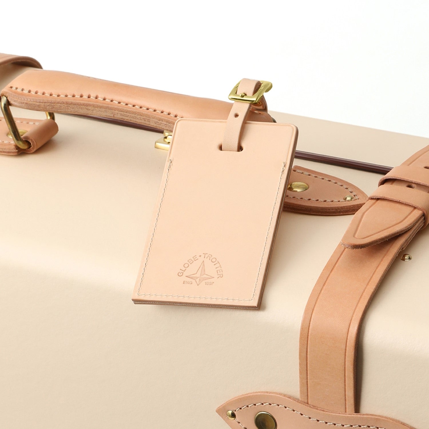ラゲッジタグ ナチュラル | アクセサリー | グローブ・トロッター