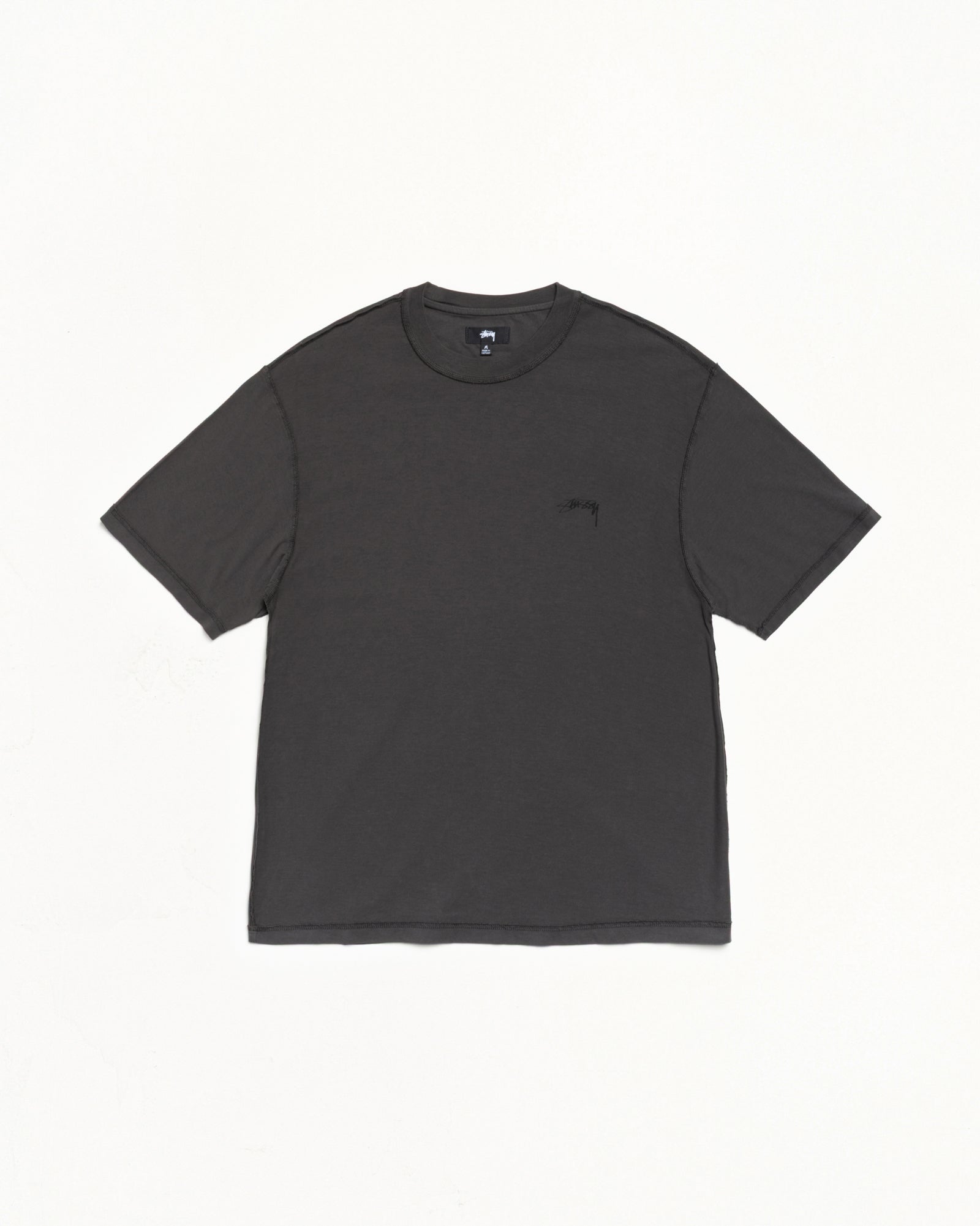 Lazy Tee – Vintage Black | Tops & Shirts | Stüssy Japan