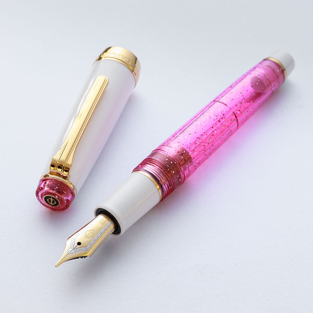 プロフェッショナルギア21金・ Pink Cosmo Fountain Pen | ワンチャー