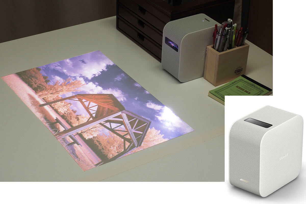 いろいろ楽しいソニーのモバイルプロジェクター - ケータイ Watch