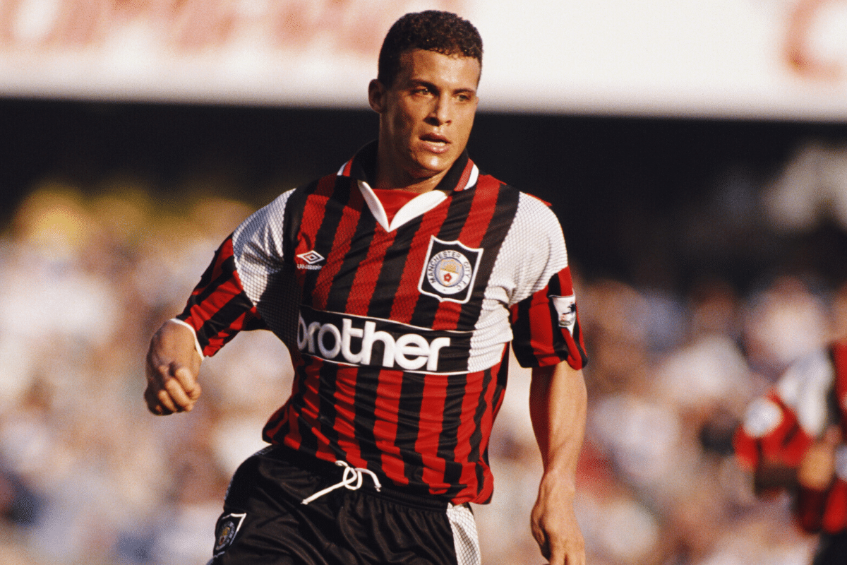 94/96 MANCHESTER CITY (A) umbro brother | Kyorozo's SOCCER GOODS